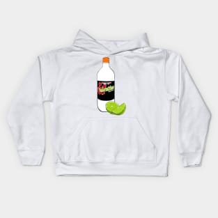 Valentina Hot Sauce Bottle Kids Hoodie